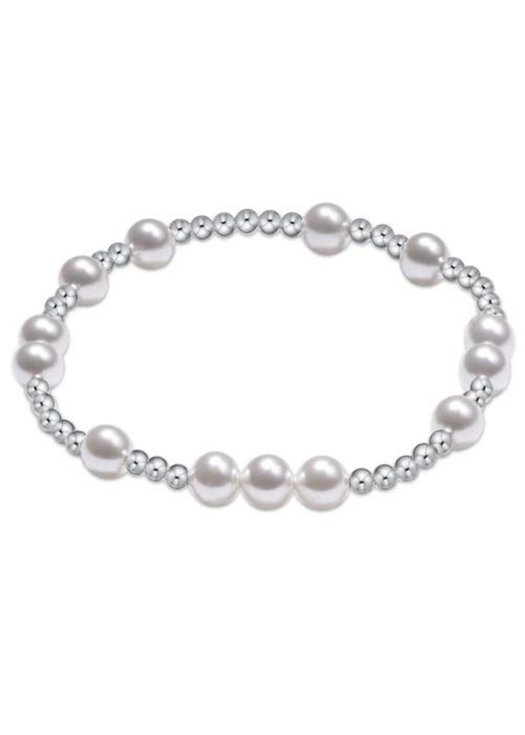 enewton Designs Hope Unwritten Sterling 6mm Bead Bracelet - Pearl