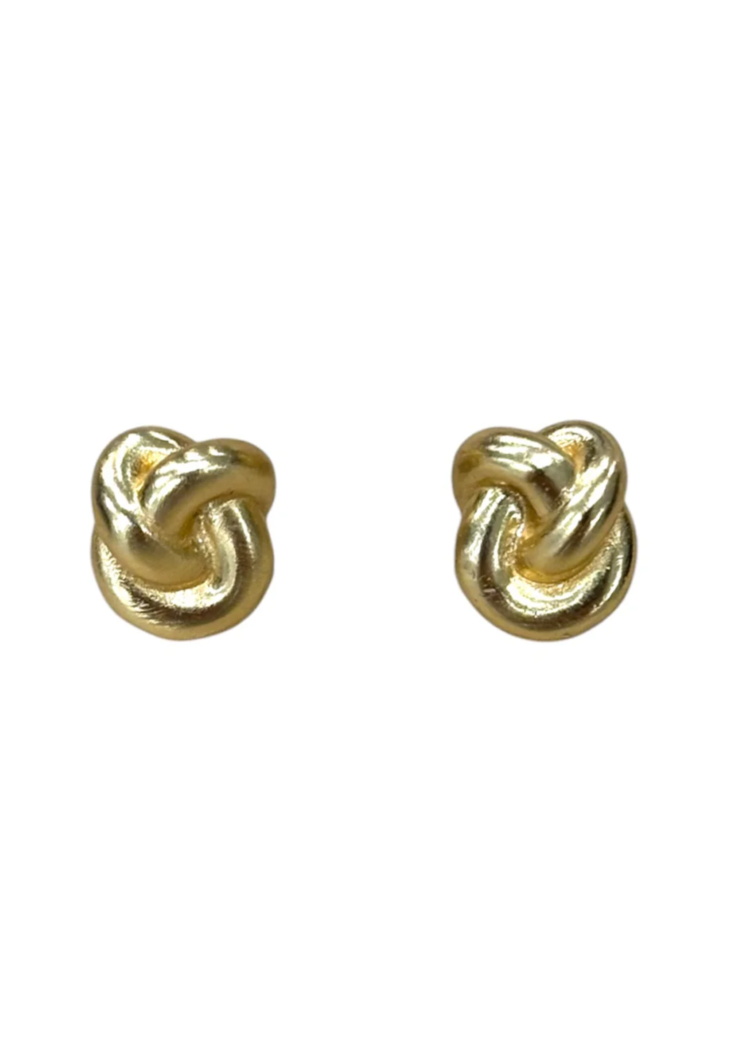 Tat2 Gold Noa Knot Studs