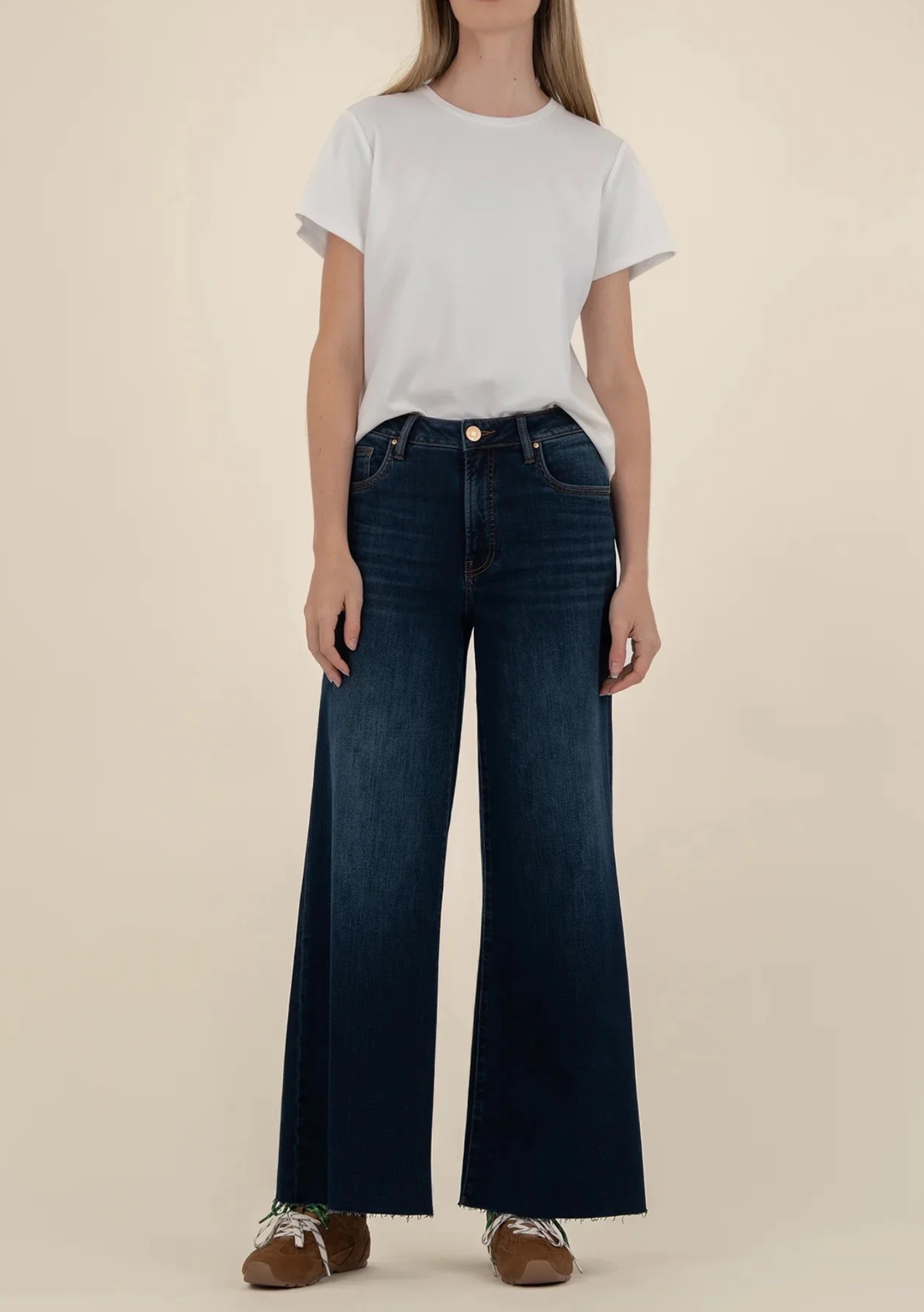 Kut From the Kloth Ryan High Rise Super Wide Leg Jeans