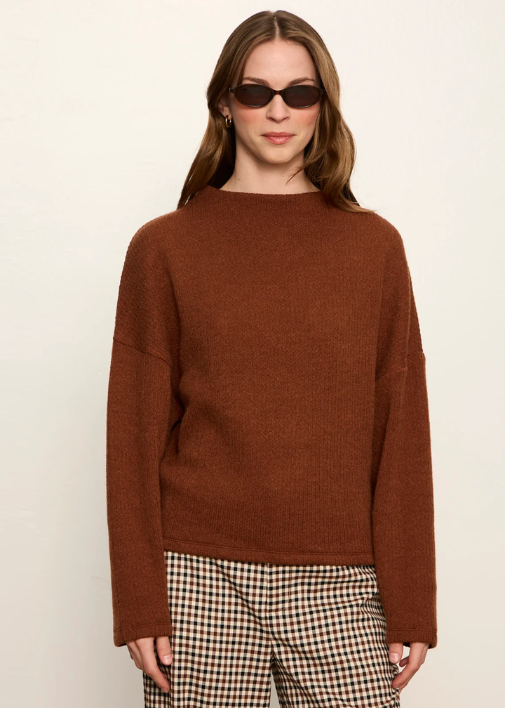 Sanctuary Clothing Ribbed Dolman Sweatshirt
