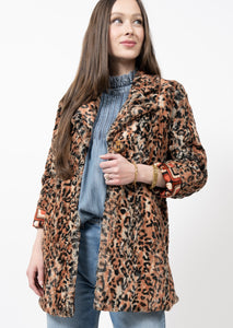 Nolan Leopard Coat