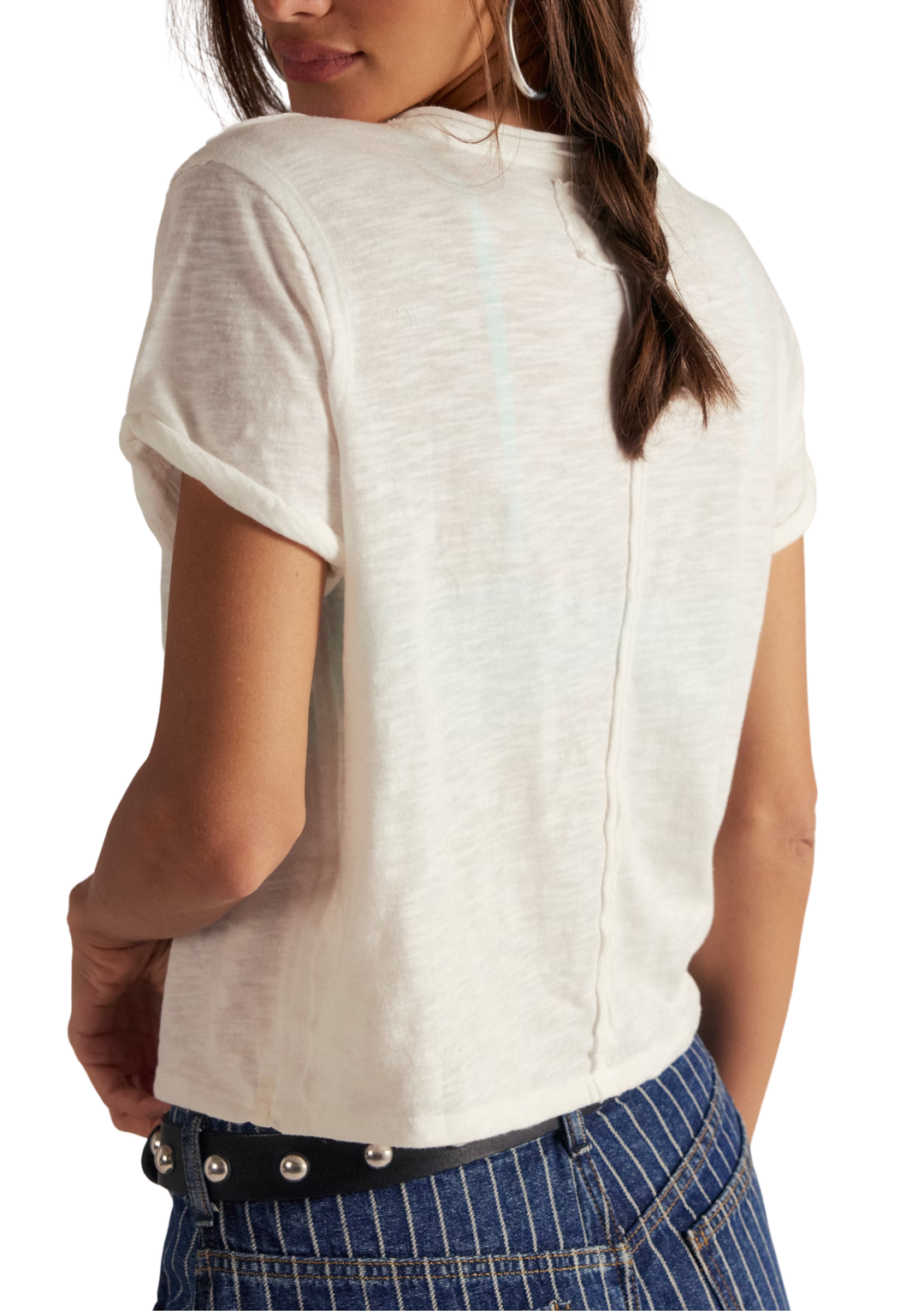 Free People Take 2 Tee - Clean Ivory
