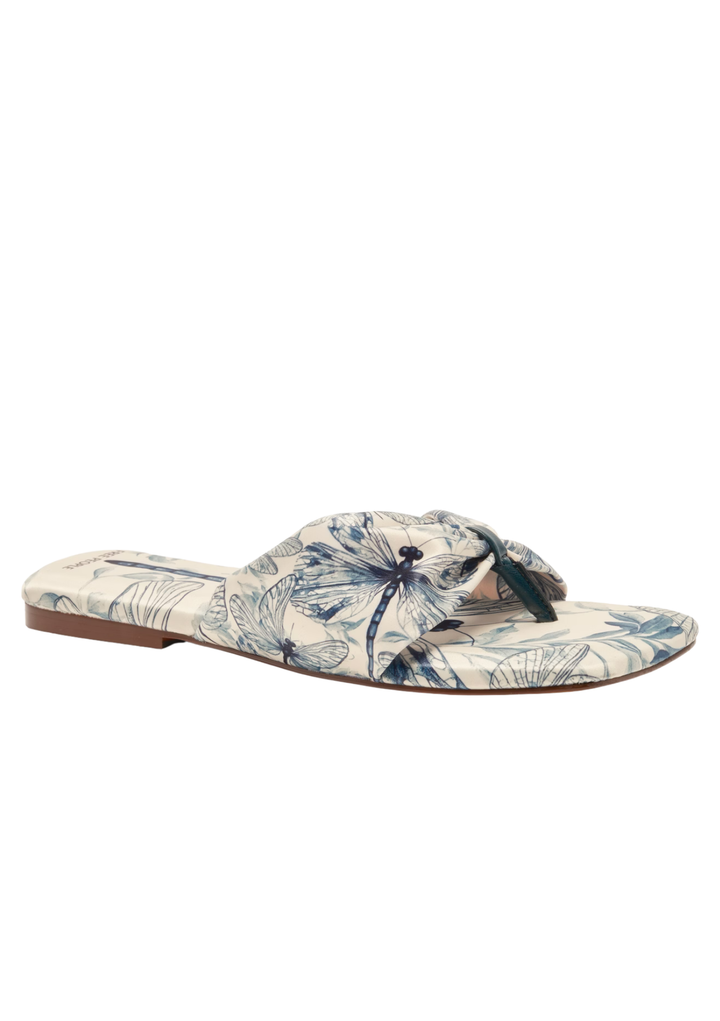 Free People Tia Ruched Printed Sandal