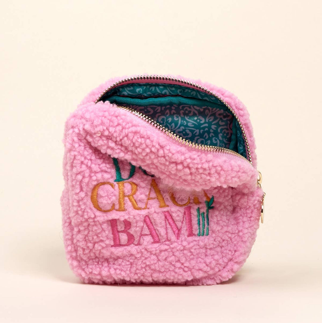 Teddy Pouch – Square Dot Crack Bam