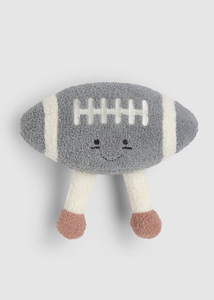 Football stuffy on a white background.