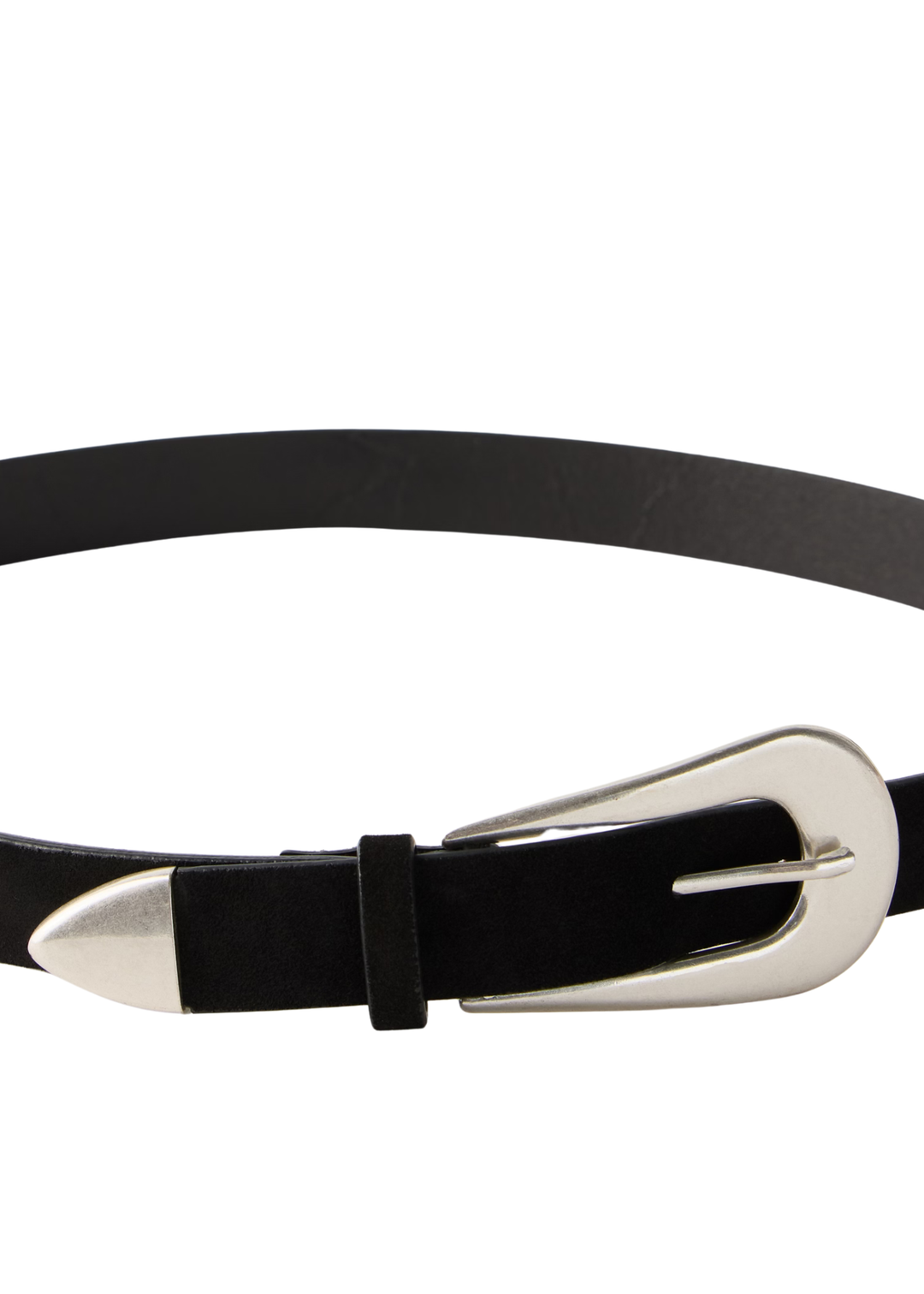 Free People Cannon Suede Belt - Black