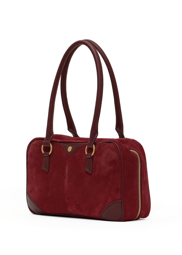 Hammitt Meredith Medium Handbag - Cherrywood Pebble/Brushed Gold