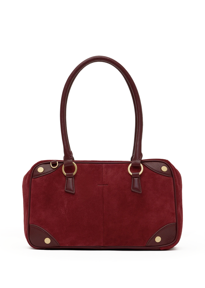 Hammitt Meredith Medium Handbag - Cherrywood Pebble/Brushed Gold