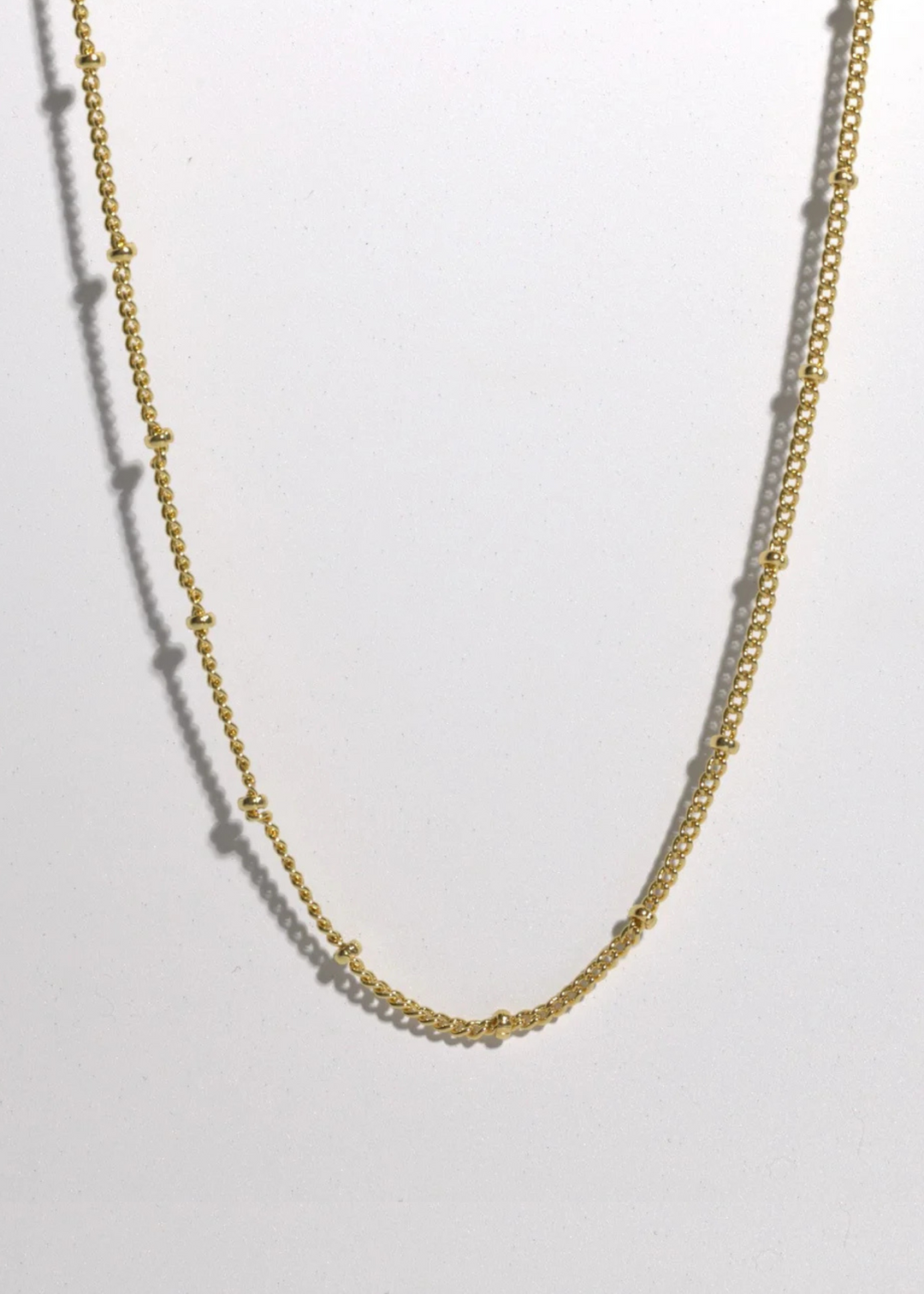 Allison Avery 18" Satellite Chain in Gold