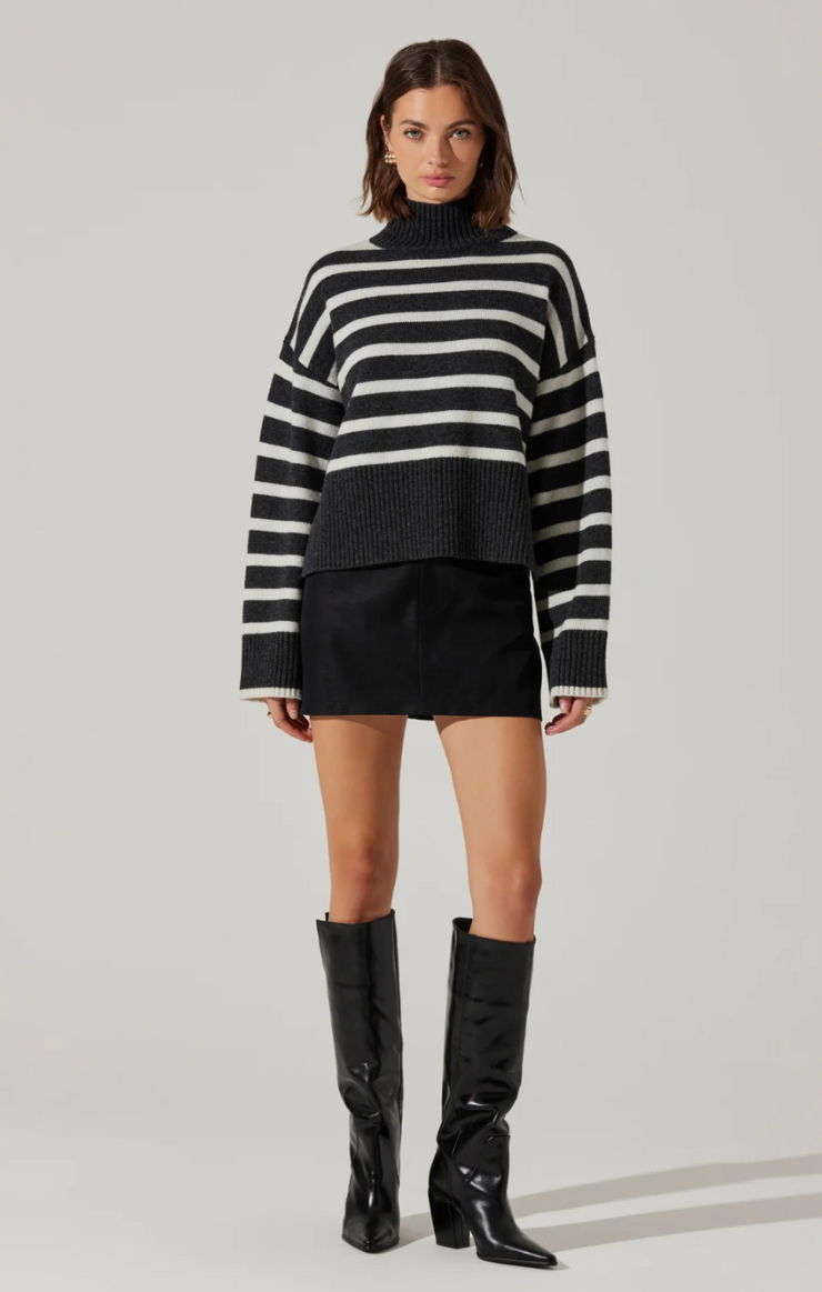 ASTR the Label Sophea Striped Sweater