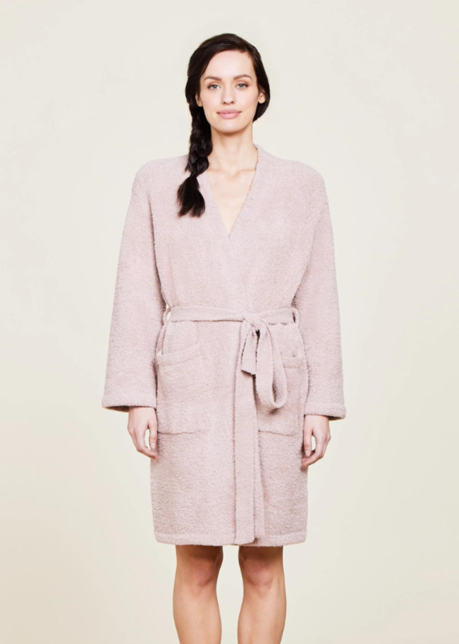 Barefoot Dreams CozyChic Solid Robe in Willow