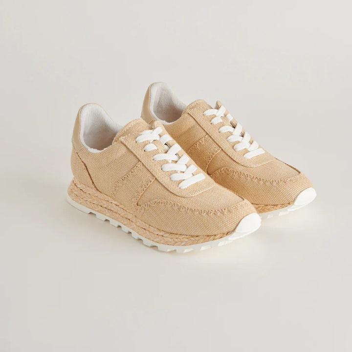 Dolce Vita Ayita Sneakers in Lt Natural Raffia