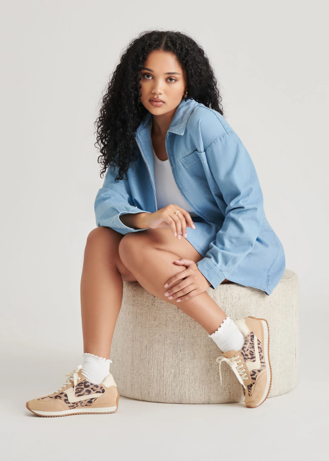 Dolce Vita B.NTCD Sneakers - LT Leopard Suede