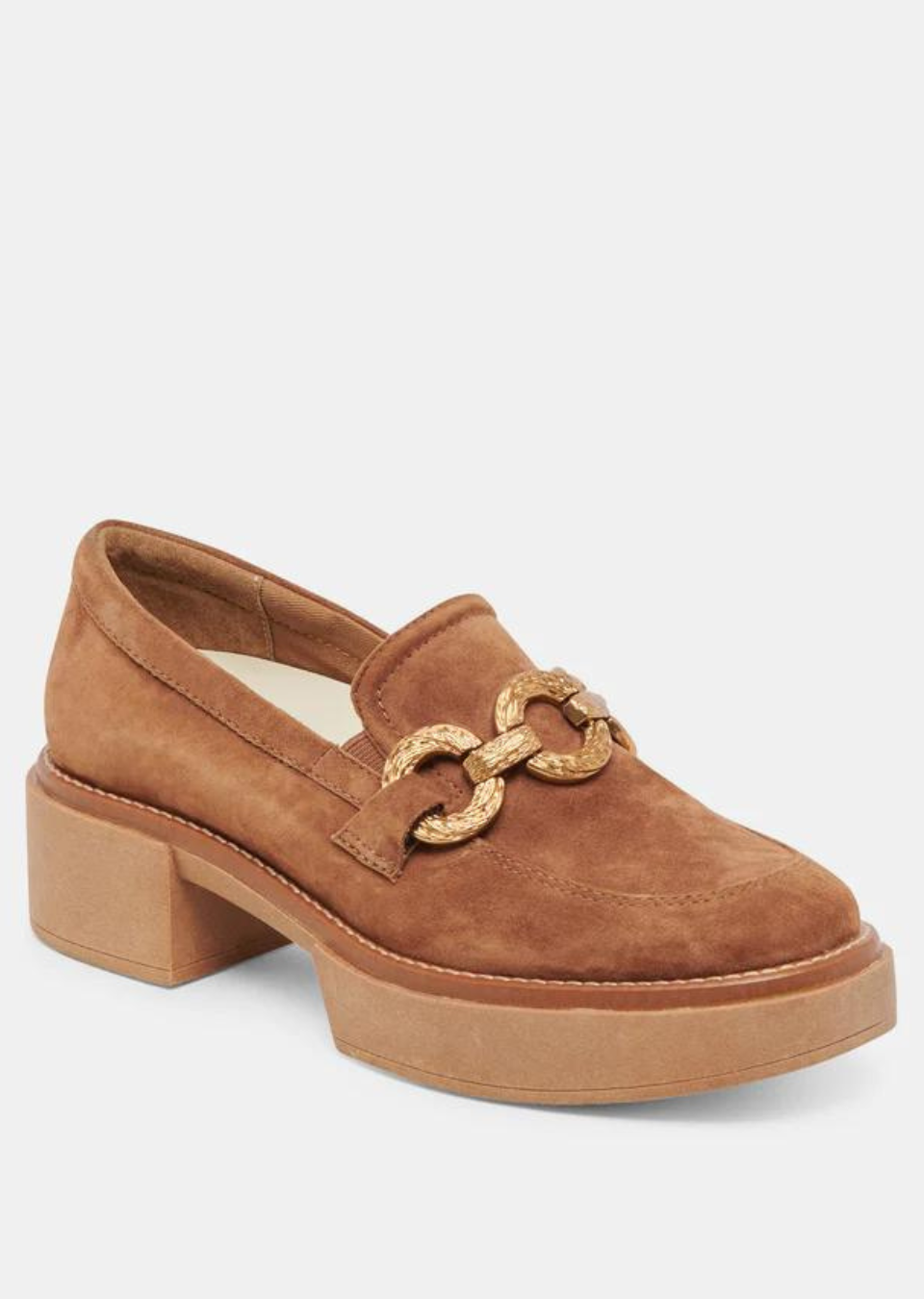 Dolce Vita Sheena Loafers in Brown Suede