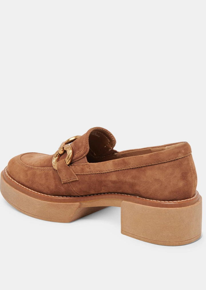 Dolce Vita Sheena Loafers in Brown Suede