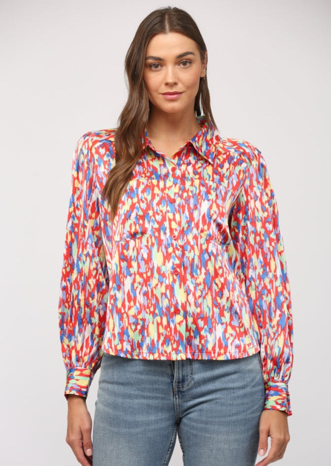 Kirra Button Down Top