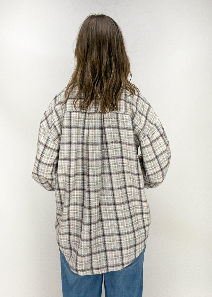 Free People Ashley Plaid Shirt