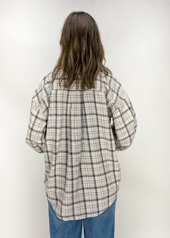 Free People Ashley Plaid Shirt