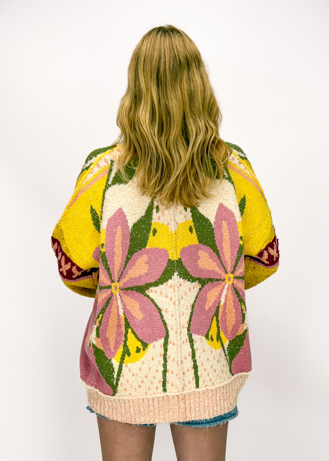 Free People Bali Tropical Garden Sweater