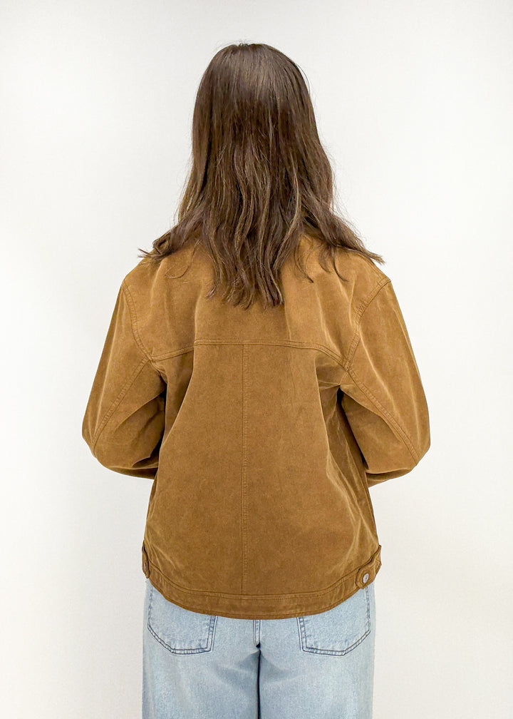 Free People Blair Vegan Suede Jacket