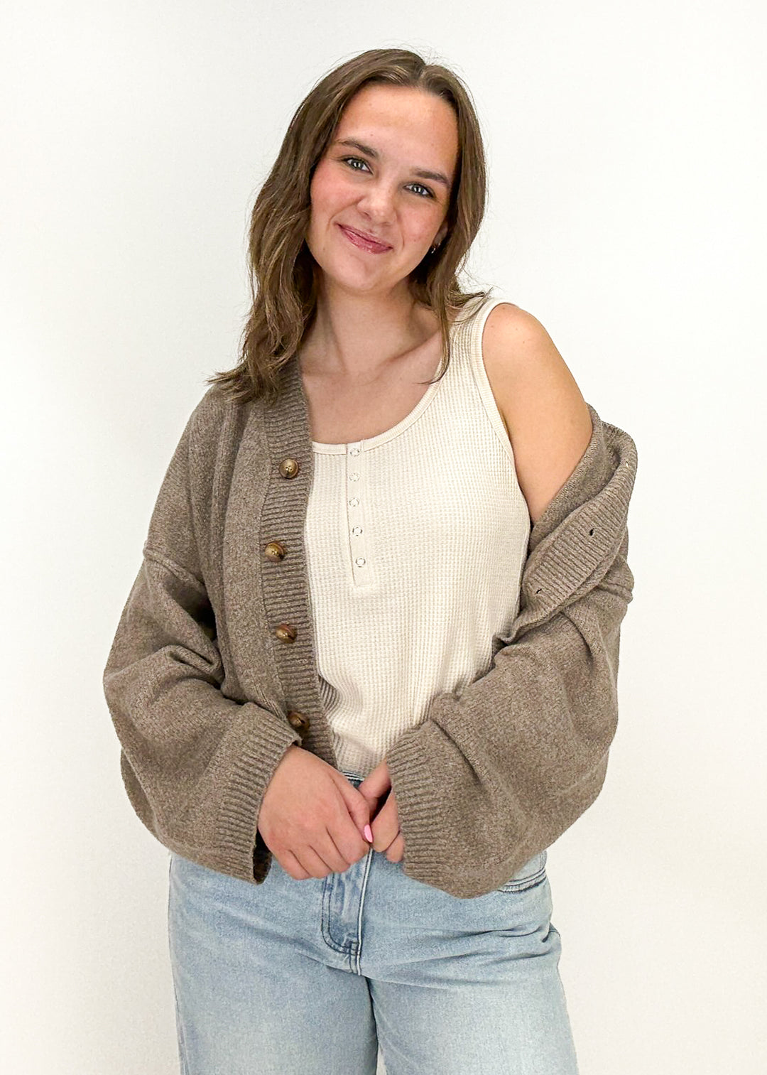 Free People Cool of the Night Cardi