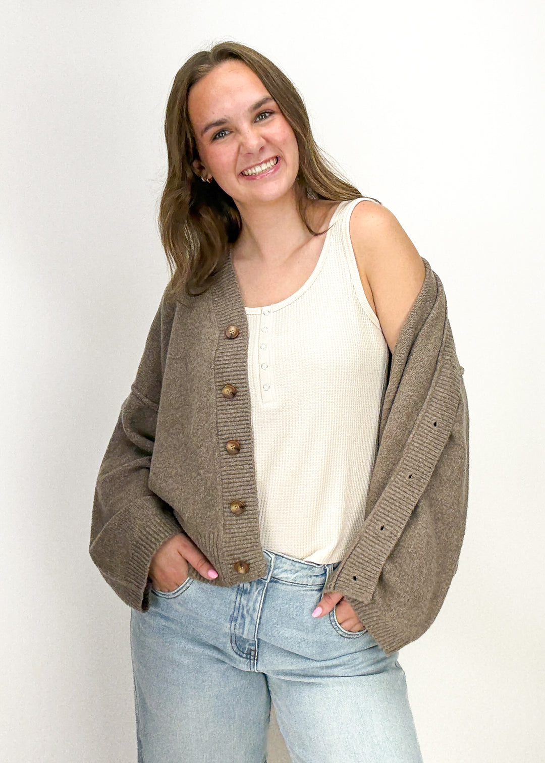 Free People Cool of the Night Cardi