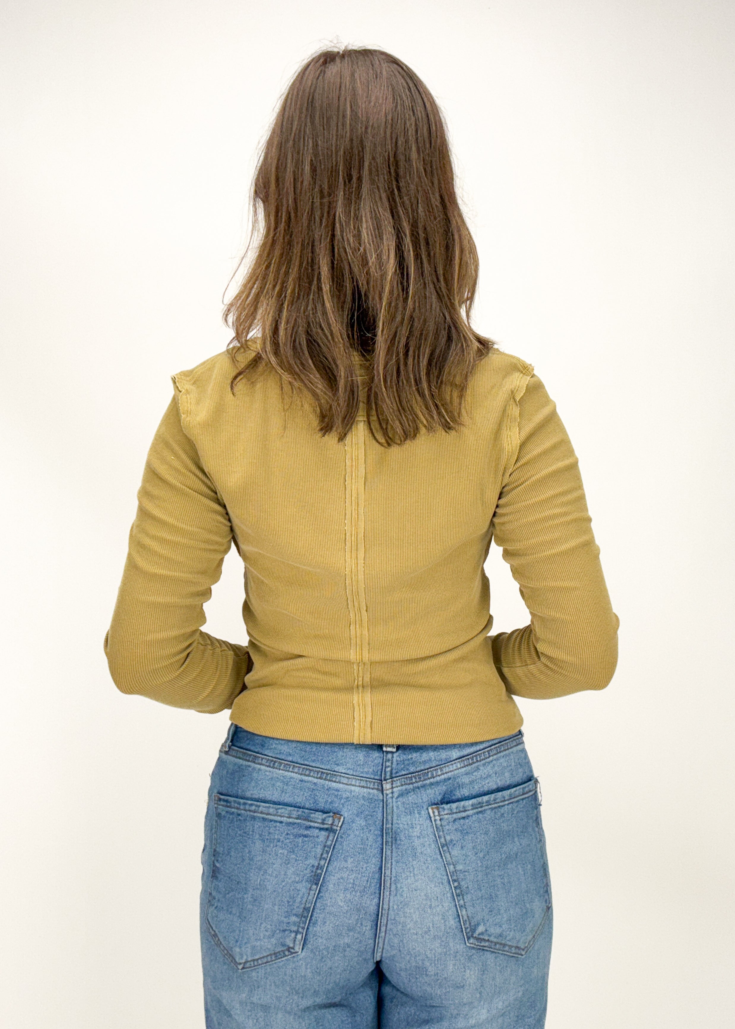 Free People Jamie Henley in Dried Tobacco – June & Beyond Boutique