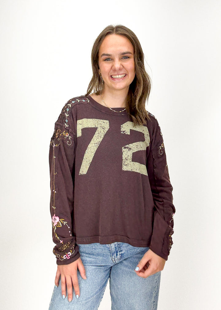 Free People Lilith Tee - Chocolate