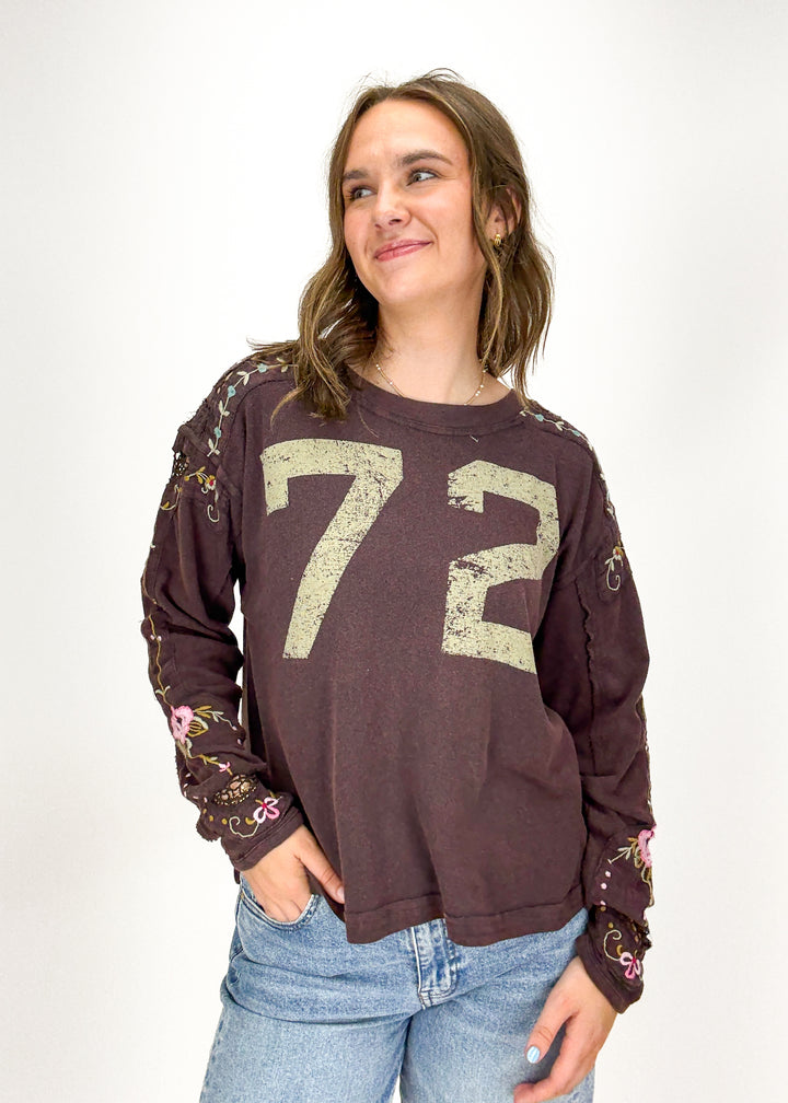 Free People Lilith Tee - Chocolate