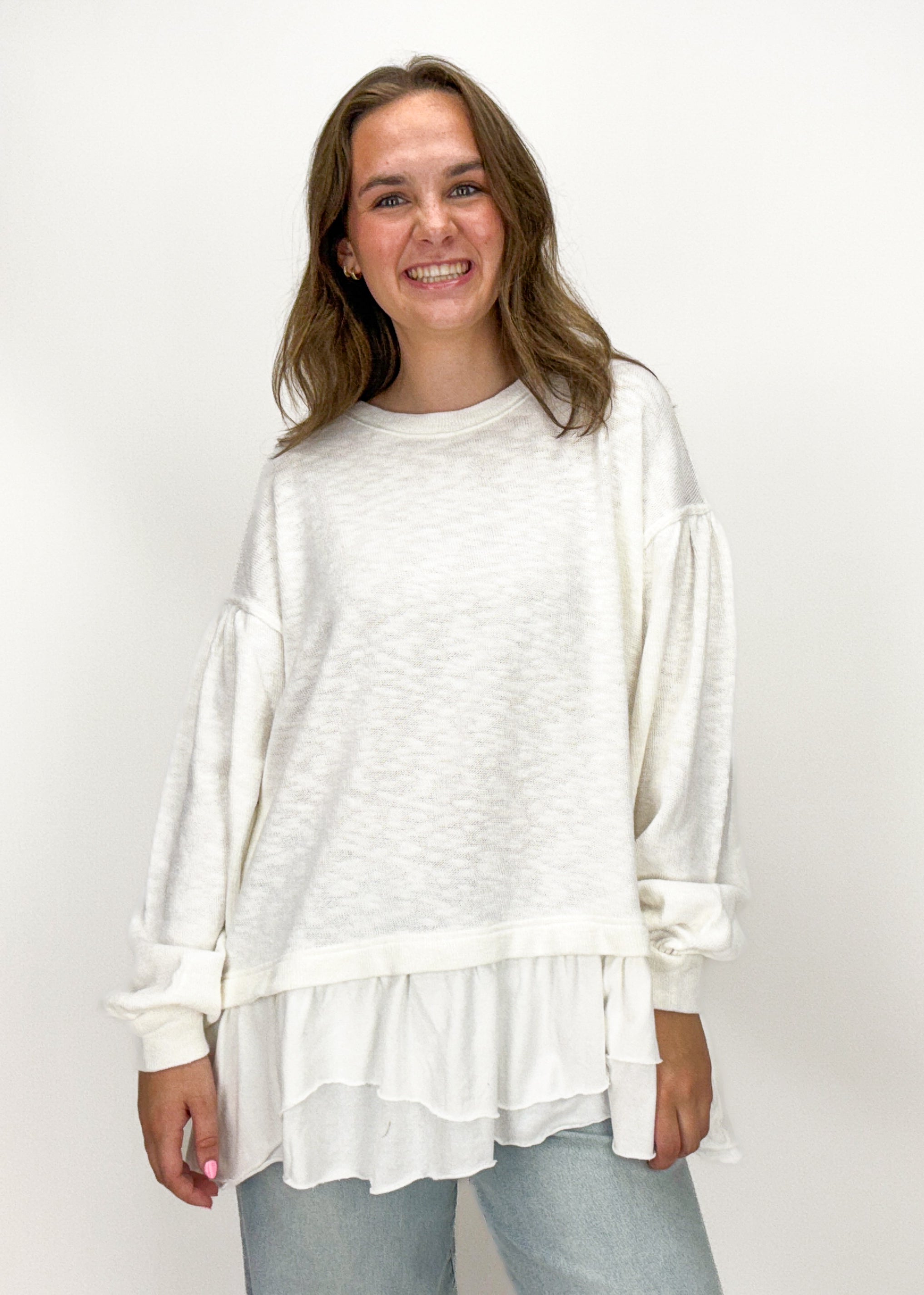 Free People Maddie Long Sleeve – June & Beyond Boutique
