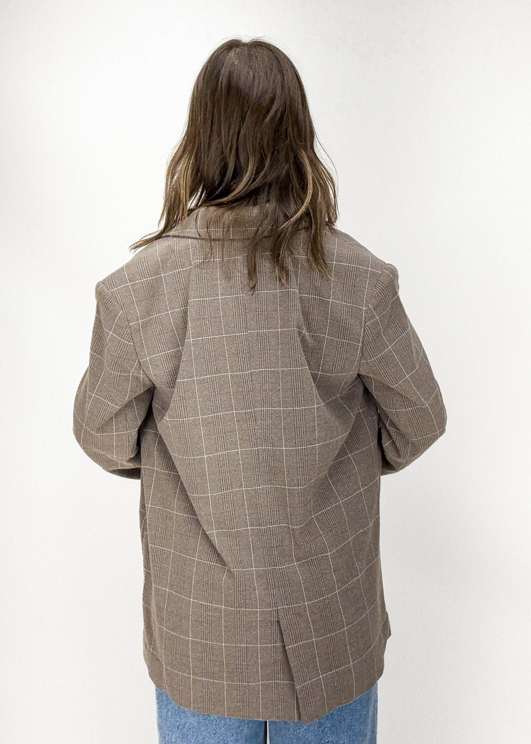 Free People Paper Cut Pinstripe Blazer