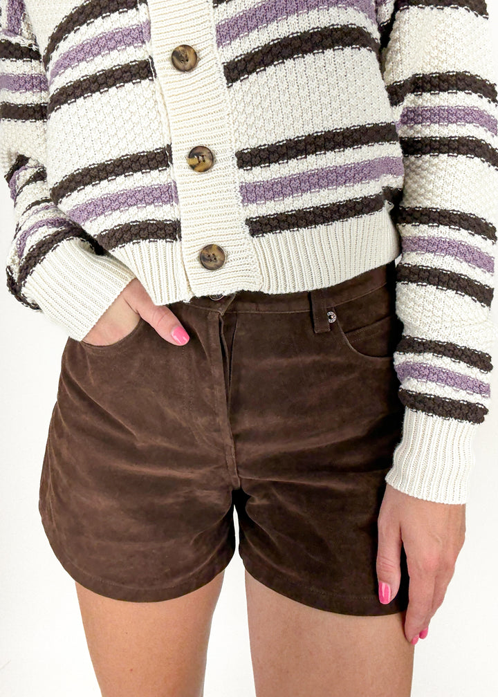 Free People Tippi Vegan Suede Shorts
