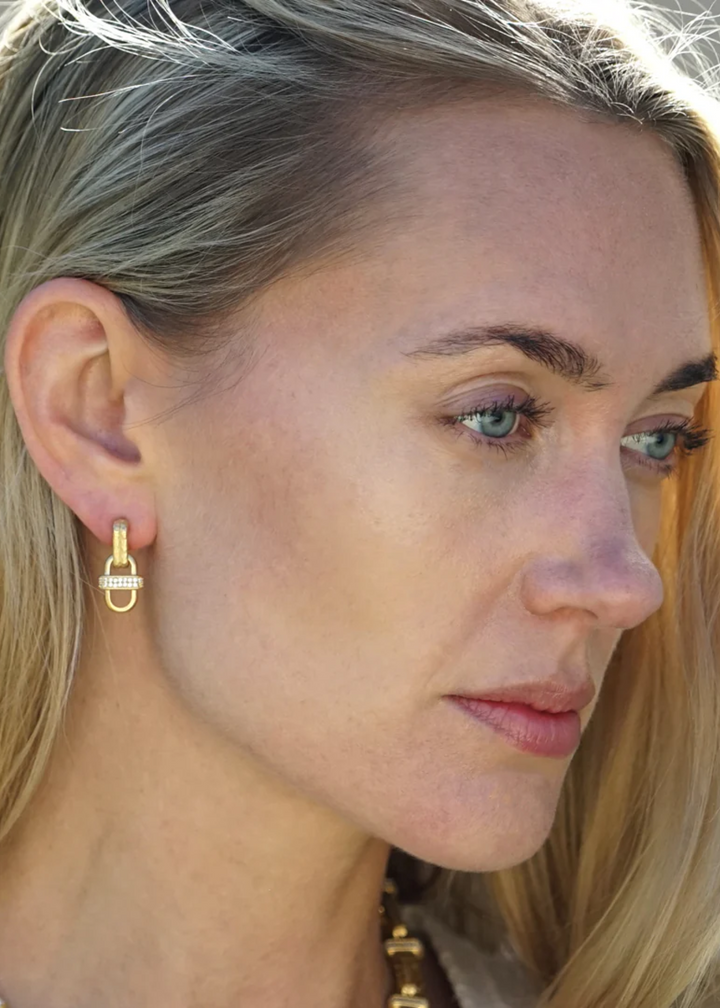 Tat2 Designs Gold Costa Earrings