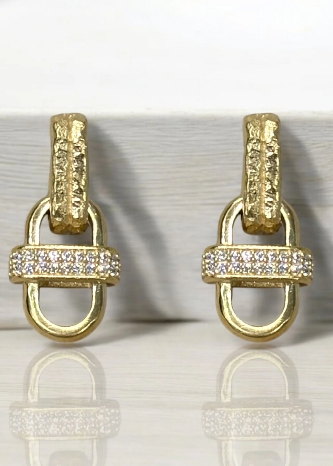 Tat2 Designs Gold Costa Earrings