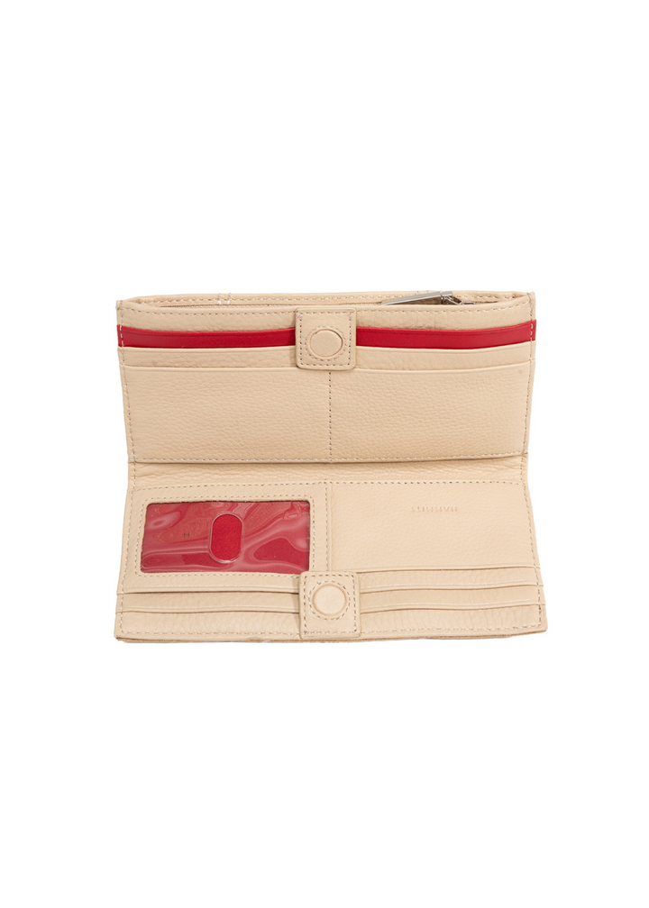 Hammitt 110 North Wallet - Limestone/Silver