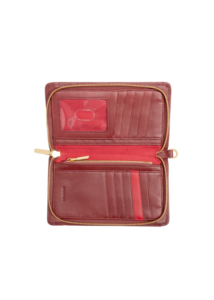 Hammitt Bryant Wallet - Cherrywood Pebble