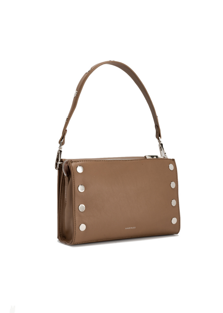 Hammitt Montana Clutch Small - Dune/Silver