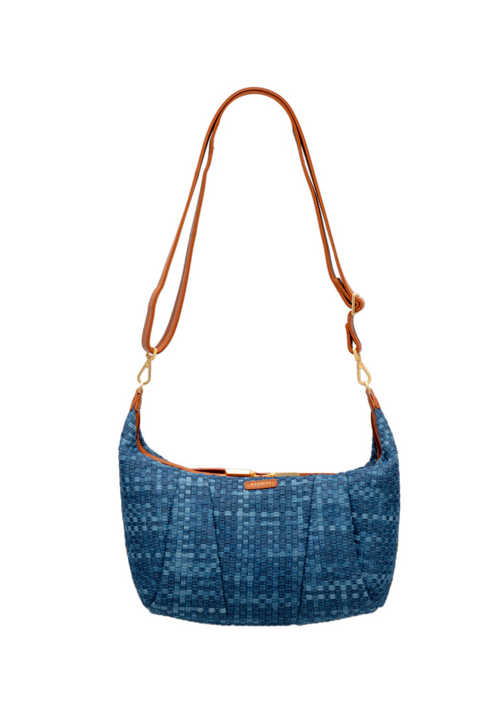 Hammitt Morgan Handbag - Mosaic Denim