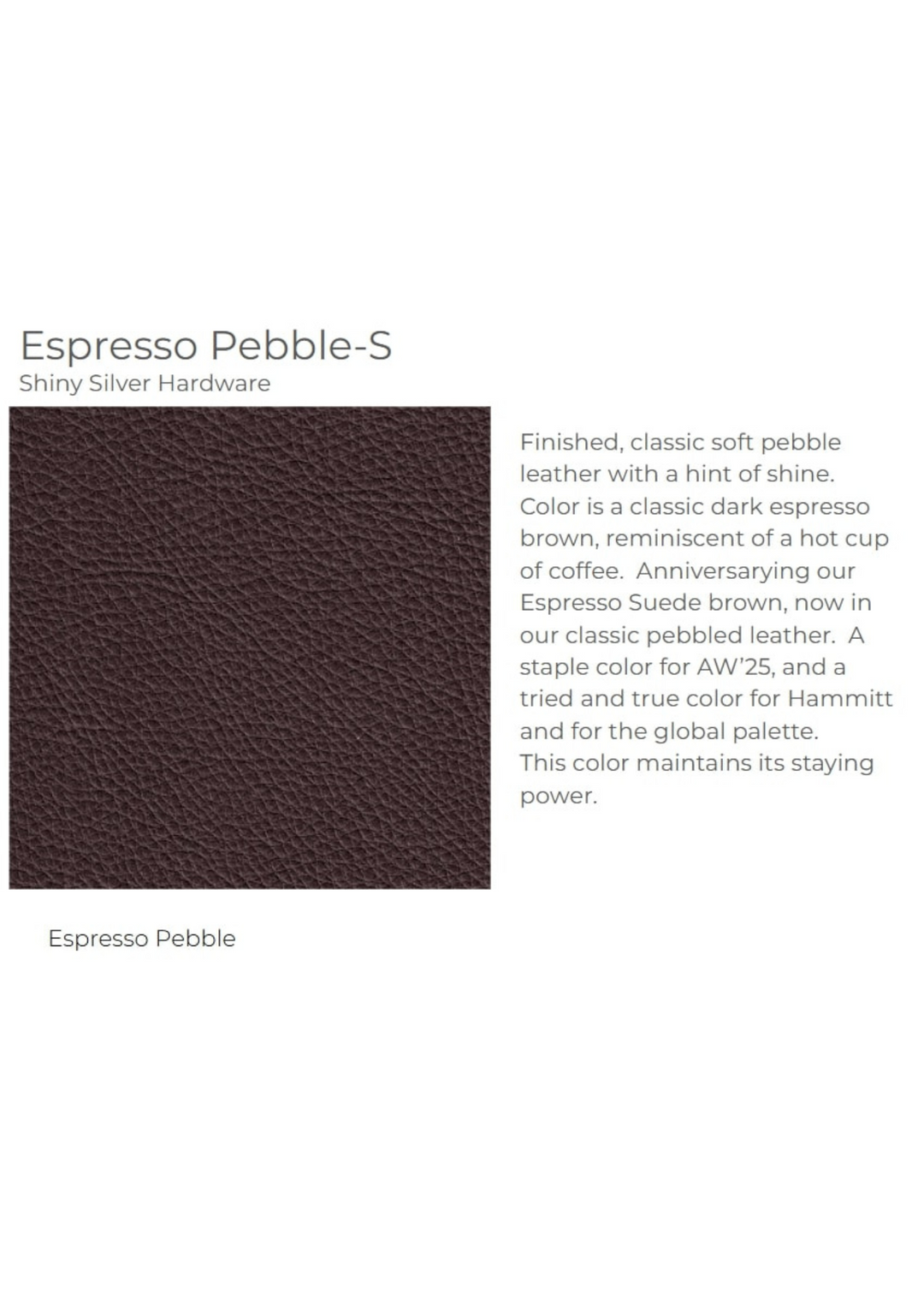 Hammitt 5 North Wallet - Espresso Pebble