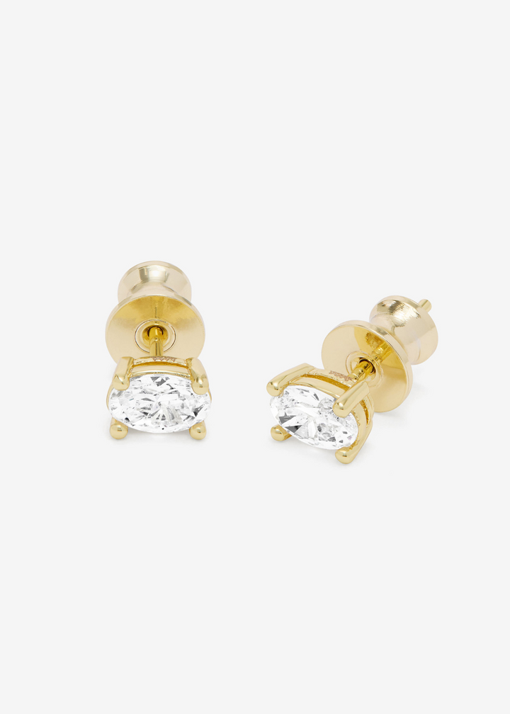 Melinda Maria Hello Gorgeous 6mm Studs - Gold