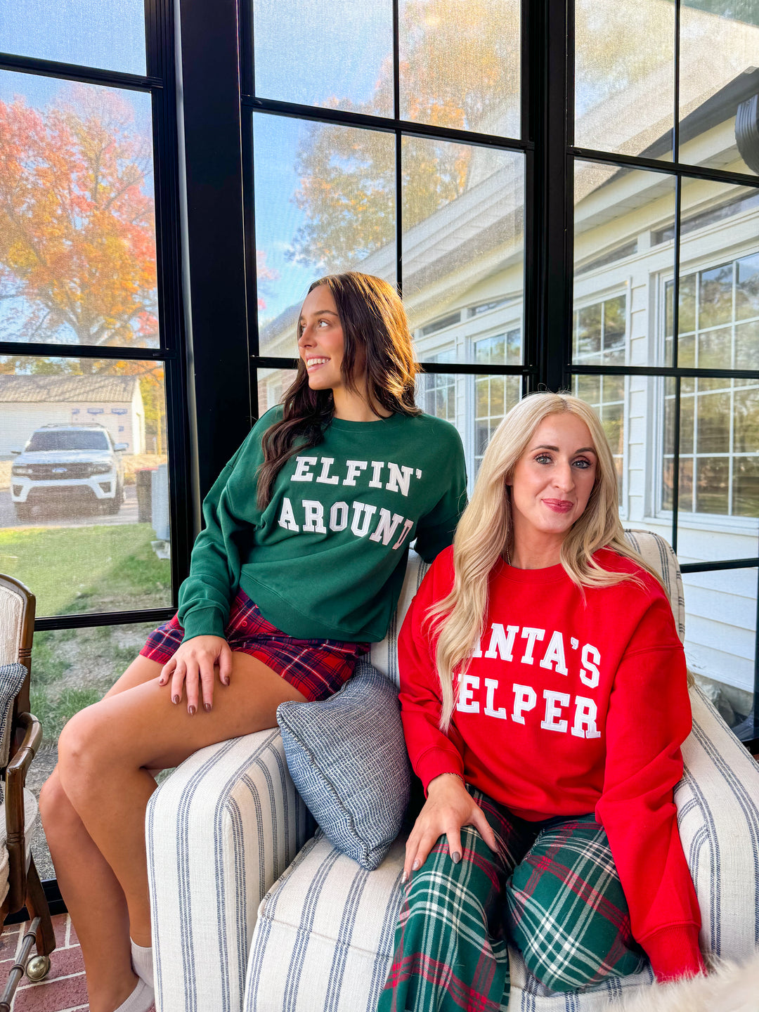 Z Supply Holiday Sweatshirt - Elfin' Around