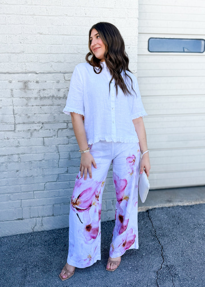 Dolcezza Poppy Floral Pants