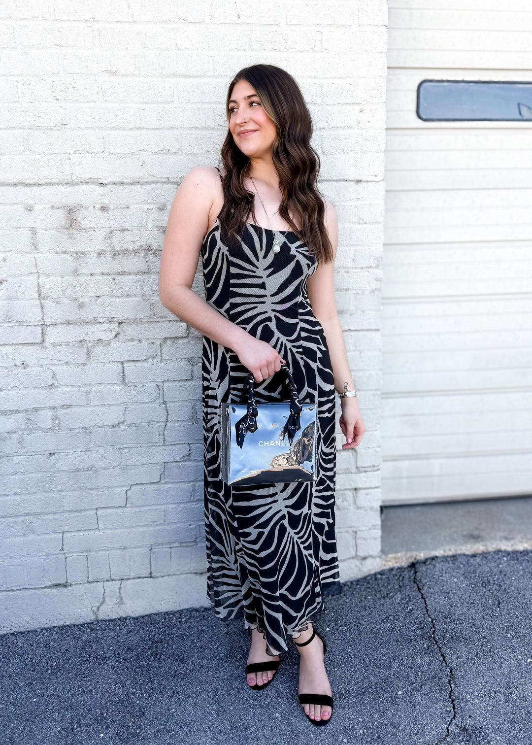 Z Supply Charisma Tova Palm Midi Dress