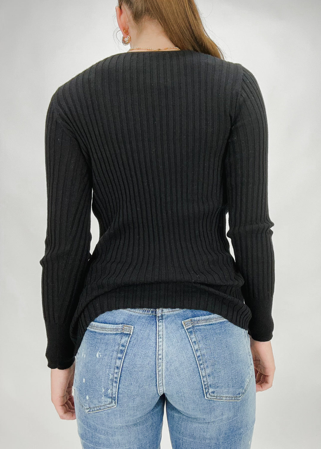 Katie Rib Crew Neck