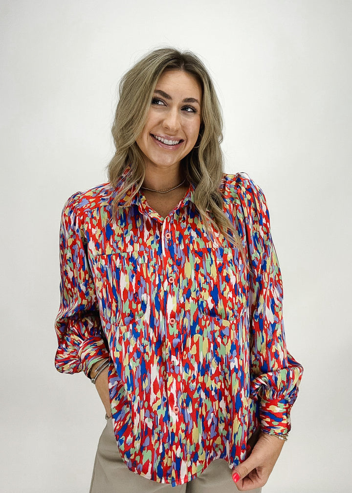 Kirra Button Down Top