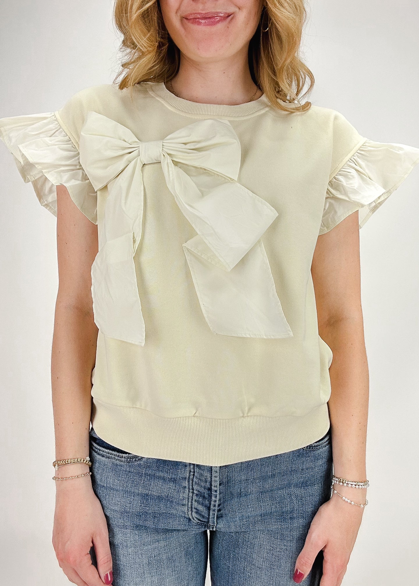Mabel Bow Top