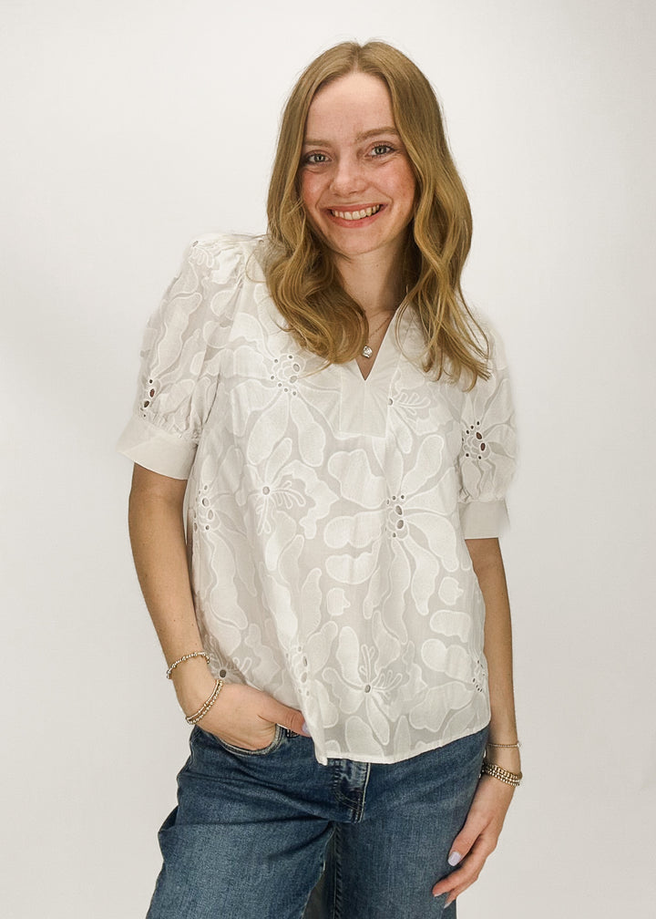 Claire Puff Sleeve Top