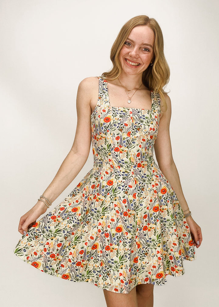 Bella Floral Mini Dress