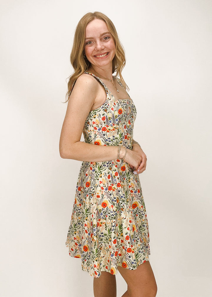 Bella Floral Mini Dress