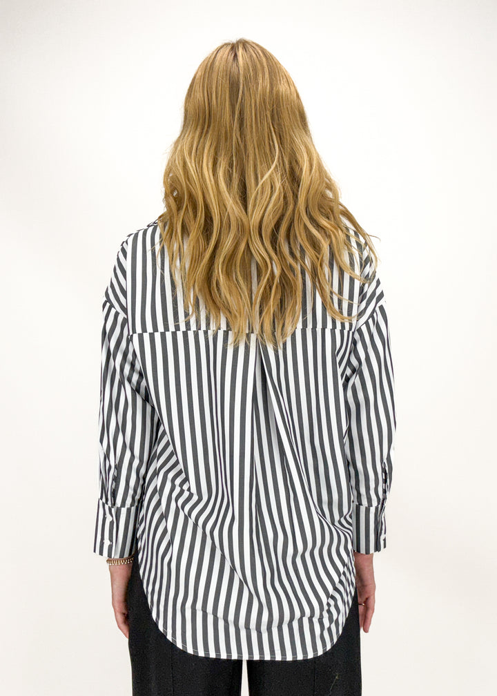 Toni Striped Button Down